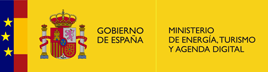 Logo Ministerio de Energía, Turismo y Agenda Digital
